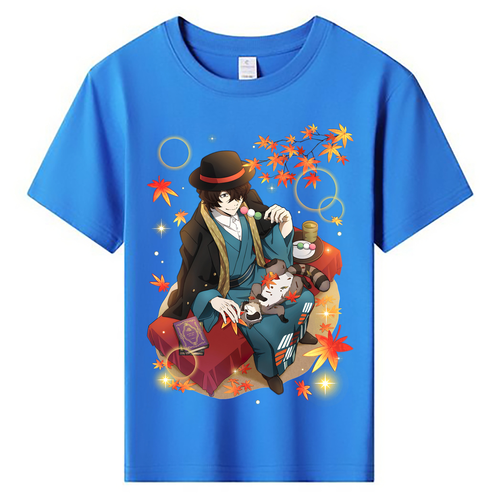 （画像用） 文豪ストレイドッグス Bungo Stray Dogs 綿100％キッズTシャツ（フロントプリント）